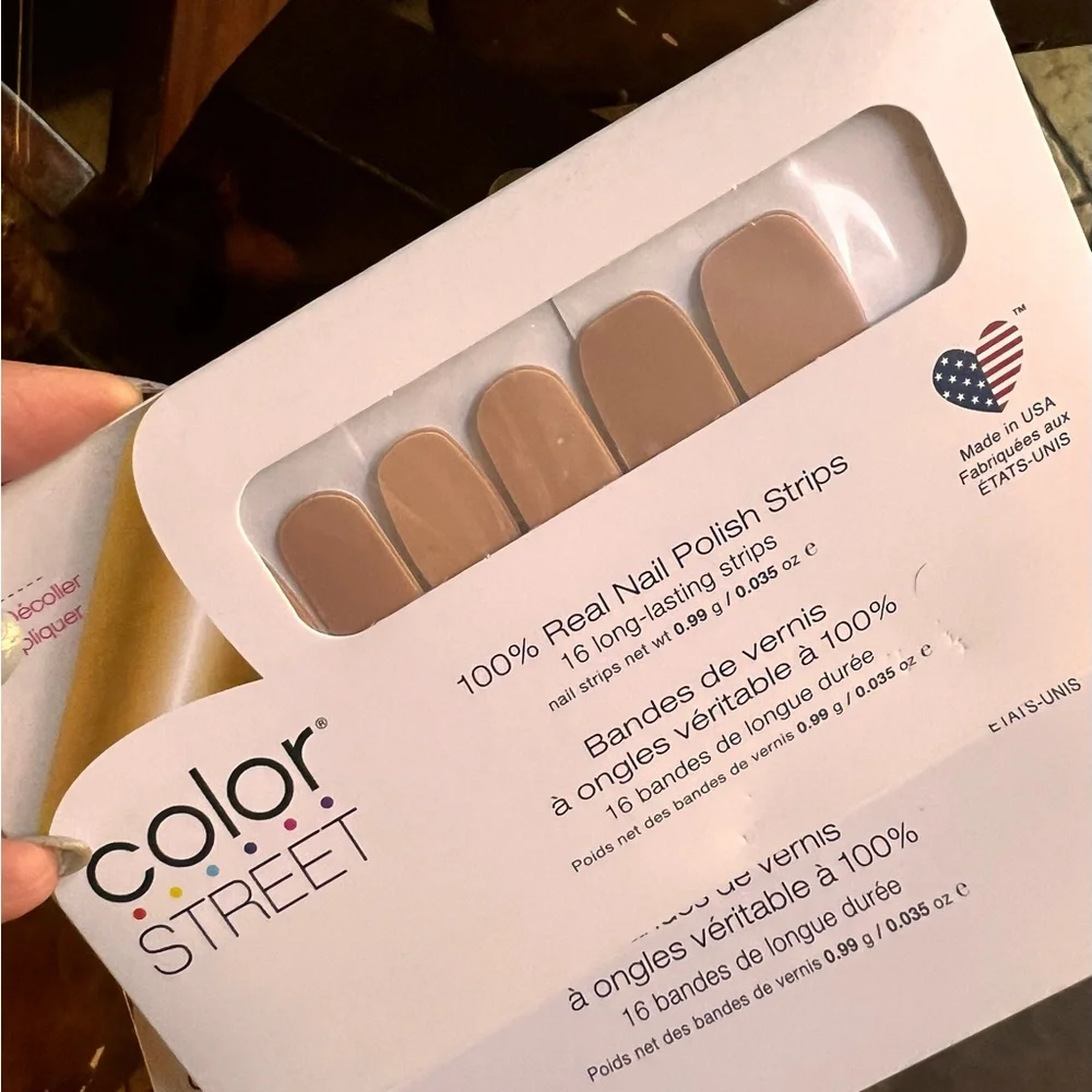 Color Street Polish Strips in Giza Sands & Capitol Hill ( retired) - Picture 4 of 5